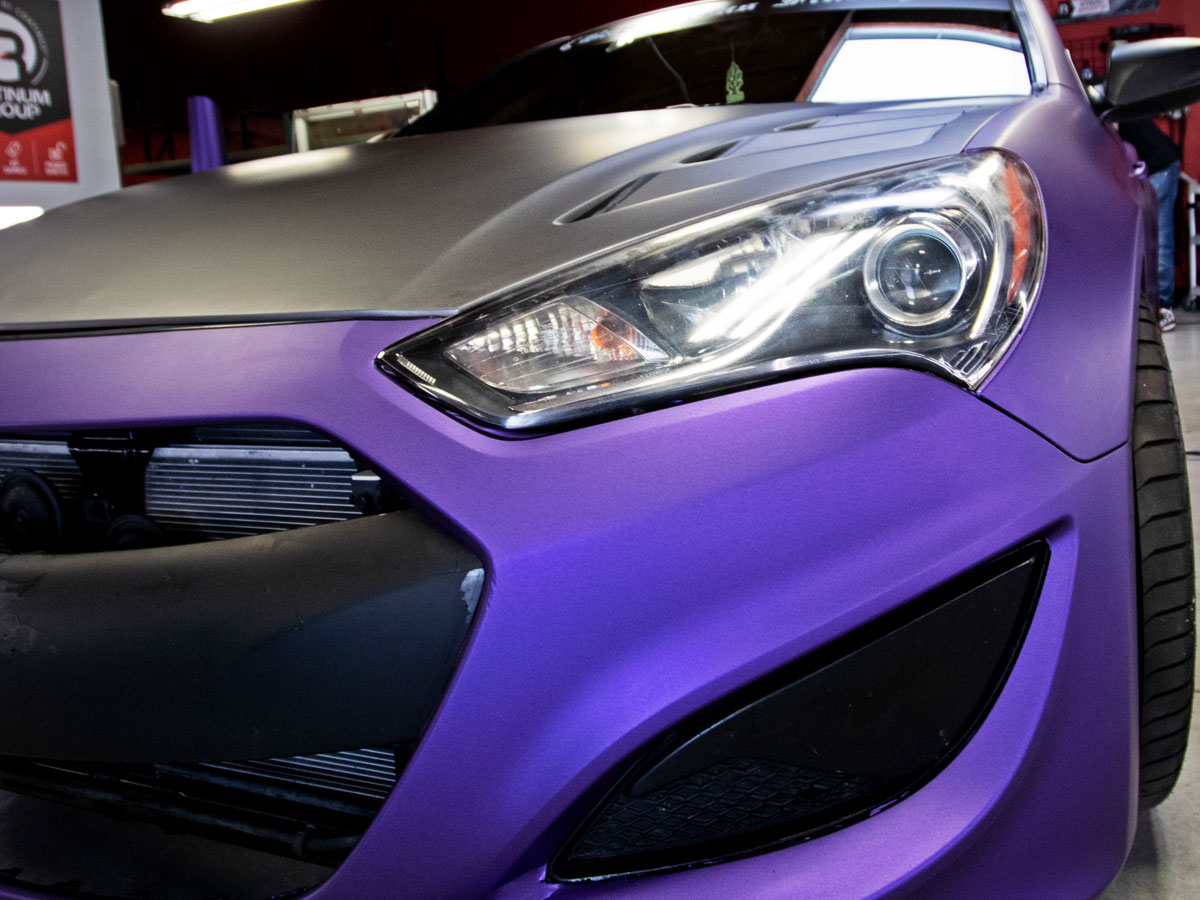 Color Change Vehicle Wraps | Ate One 8 Car Care Specialist